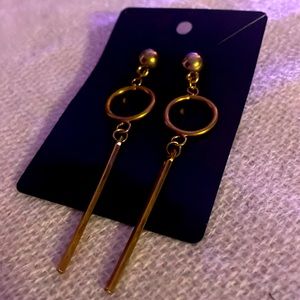 Funky Gold Earrings